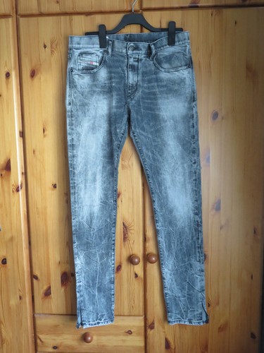 Diesel jeans strukt - jeans, grau