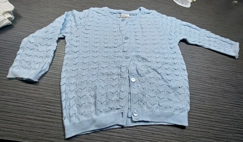 Baby strickjacke blau - baby,